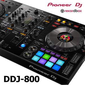 Pioneer DDJ-800 2-Channel Portable Digital DJ Controller for Rekordbox with Integrated Mixer