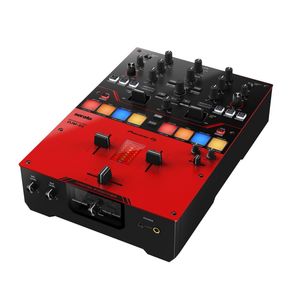 commandes d'éclairage Pioneer DJM-S5 table de mixage scratch DJ à deux canaux carte son intégrée logiciel serato pupitre DJMS5 Serato DVS