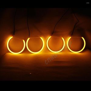 Sistema de iluminación Angel Eyes Luces LED de doble color Faros Anillo Luz corriente DRL Lámpara de señal de giro para Bimmer E36 E38 E39 E46 E53