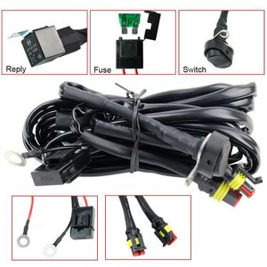 Lighting System For Motorcycles LED Fog Light Wiring Harness Relay Wire R1200 GS / F800GS Motorcycle
