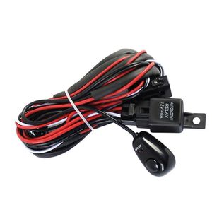 Lighting System Other Fog Lamp Switch Wiring Harness Durable Light For With 12V 40A Rock Relay Off-road VehicleOther