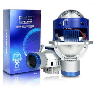 Système d'éclairage Super Power P40L, faisceau Laser Bi LED, lentilles de projecteur 3 pouces, kits de rénovation pour lentille de phare de voiture Hella 3R 5G, haute et basse