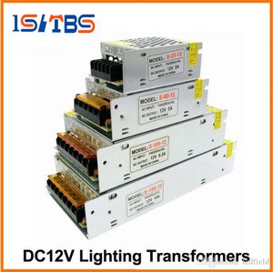 Transformateurs d'éclairage DC12V Pilote de lumières LED de haute qualité pour alimentation à bande LED 60W 100W 200W 300W.