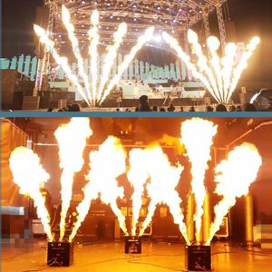 Lights Fire Machine Stage Effet DMX 512 Flame Thrower Flame Projecteur pour DJ Outdoor Indoor Stage Show avec canal sûr