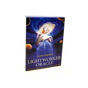 Lightworker oracles destin Divination carte de jeu complet anglais Portable adulte enfant divertissement jeux de société individuel