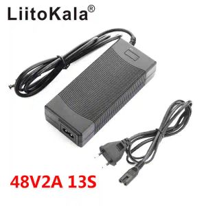 Liitokala 12V 24V 36V 48V 2A / 5A 3S 6S 7S 10S 13S 18650 Chargeur de batterie au lithium 12,6V 29.4V 42V 54,6V DC