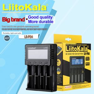 Liitokala Universal LCD Battery Charger for NiMH/Lithium - Compatible with AA, AAA, 18650, 21700 & More