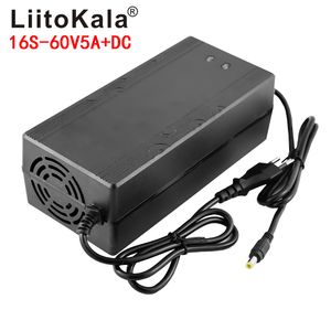 LiitoKala 60V 5A 18650 chargeur de batterie au Lithium 16 cordes tension constante à courant constant 67.2V chargeur polymère DC
