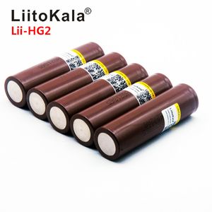 LiitoKala HG2 18650 18650 3000mah cigarrillo electrónico batería recargable alta descarga, corriente grande 30A