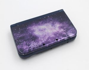 Caso de alojamiento completo de oro estrellado para el cielo estrellado para nuevas placas de cubierta de plástico 3DS XL LL 9499122