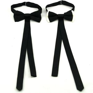 Linbaiway Casual hombres pajarita para mujer mariposa boda lazo pajarita vestido Formal negocios negro Bowknot corbata personalizada