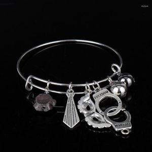 Lien Bracelets Film DIY Multi-pendentifs 50 Cinquante Nuances De Grey Pour Femmes Perles Rouges Masque Pendentifs Bracelet Saint Valentin Cadeau