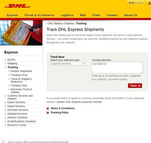 lien pour payer le coût de pointe 30 $ robes de mariée vêtements de mariage DHL UPS