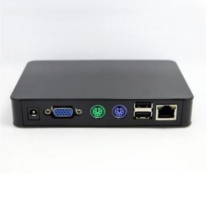 Livraison gratuite Terminal réseau client léger Linux Ordinateur cloud Mini PC Station FL100 All Winner A10 256 M RAM Linux 30 RDP 70 Cirbk