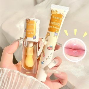 Brillant à lèvres 5g beauté maquillage mode fissuré doux à la peau antiadhésif miel gelée hydratant Essence huile pour fille