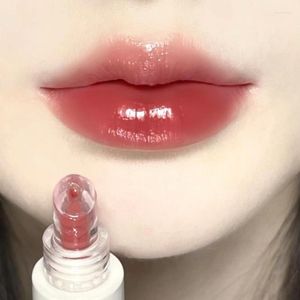 Brillant à lèvres hydratant glaçure gelée de cristal miroir étanche antiadhésif tasse longue durée rouge à lèvres maquillage transparent