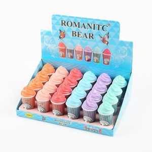 Lip Gloss Bulk Balm Balm Lindo Lipstick Hidratante 24 PCS Shine Cartoon Lipcare Set Cosmetics 230703