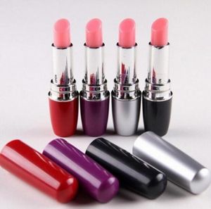 Lápices labiales, lápices labiales, vibrador, Mini masajeador eléctrico, estimulador de clítoris, varita mágica Gspot, Juguetes sexuales para mujer 9433584