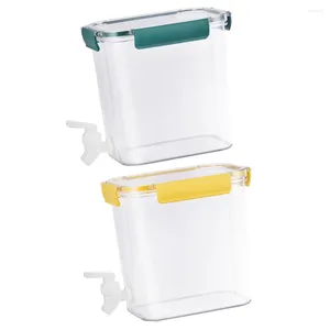 Dispensador de jabón líquido, 2 uds., recipiente para bebidas, detergente para ropa, jarra de leche, recipientes para jugo, plástico para fiestas, dispensadores de bebidas