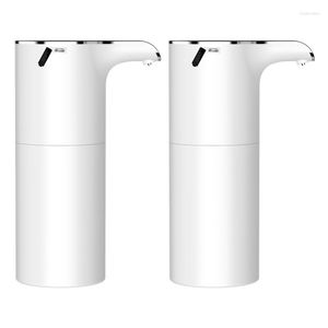 Distributeur de savon liquide 2x450Ml, automatique, sans contact, mousse Rechargeable par USB, pour salle de bains et toilettes