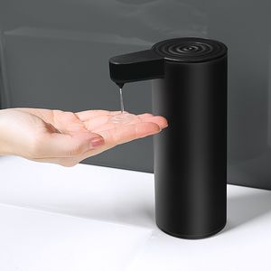 Liquid Soap Dispenser Automatic Sensor Soap Dispenser Black Bathroom Accessories Wireless Liquid Soap Dispensers Hand Sanitizer Dish Soap For Kitchen 230317