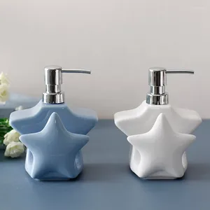Dispensateur de savon liquide Ceramics Bottle Essence Mousse Cuisine Cuisine Hand Wash Shampoo Salle de bain Accessoires
