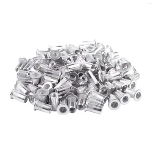 Dispensateur de savon liquide M5 Rivnums en aluminium Filé à tête plate Noix de rivets Nutserts 100pcs