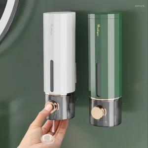 Manuel de distributeur de savon liquide Press Mur à punch sans punch 450 ml Désistant aux mains EL Cuisine de salle de bain