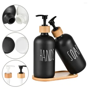 Dispensateur de savon liquide exceptionnel apparence de distribution de bouteilles de bouteille ronde conception de bouteille de cuisine