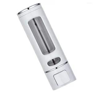 Dispensateur liquide Dispensateur Wall-Mounted Shampoo Bottle Boîte rechargeable Boîte de recharge pour salle de bain El Home Toilet (blanc)