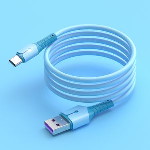 El cable de datos de la lámpara de cinta suave líquida es adecuado para Android iphone tipo C Teléfono móvil Cable de carga rápida extendido B209