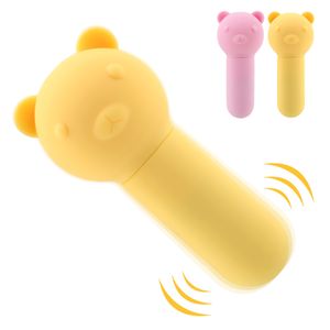 Little Bear Vibrator Clitoris Stimulator Bullet vibrant œuf sexy toys for women 10 fréquences masseur de point G