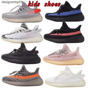 Diseñador Zapatos para niños Niño Negro Niños Niñas Deportes Atlético Yezziness Yeeziness 350 V2 Kanye West Zapatillas de deporte Zapato para niños Jóvenes Niños Zebra Tamaño 24-35 1obn 48LN