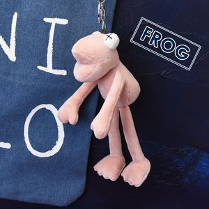 Petite grenouille poupée sac pendentif créatif mignon poupées en peluche porte-clés Couple charme Boutique