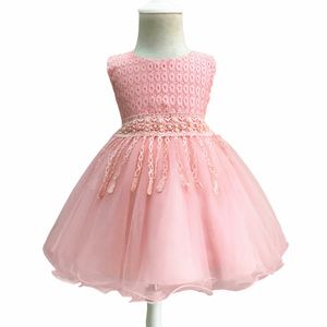 Vestidos para niñas pequeñas 2018, vestido de princesa tutú para bautismo y cumpleaños para niños, ropa para niñas de 0 a 2 años, ropa para niños