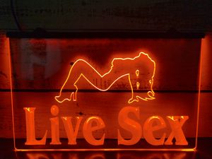 Live Sex Sexy Girl Dancer XXX LED Neon Sign Home Decor New Year Wall Wedding Bedroom 3D Night Light