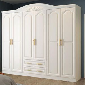 Meubles de salon armoire en bois massif porte coulissante panneau armoire moderne minimaliste économie ménage chambre332Q