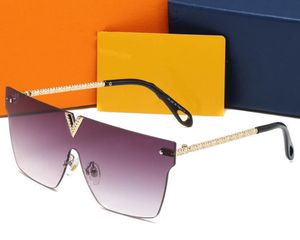 Ljia Gafas de sol diseñador gafas cuadradas mujer hombre empaque original gafas de sol vs negocio protección uv Marca Metal impresión borde cortado gafas de sol-5