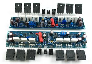 Livraison gratuite LJM L10 double canal (2 pièces) cartes d'amplificateur complètes 300 W + 300 W classe AB 4R kit d'amplificateur de puissance bricolage