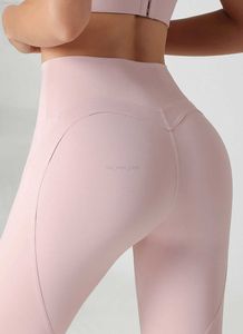 LL yoga nouveau pantalon de yoga taille haute tridimensionnel 3D dos amour pêche ligne de hanche pantalon de sport plissé côté taille veuillez consulter le tableau des tailles pour acheter des vêtements de sport