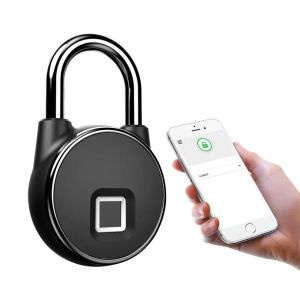 Verrouillage des empreintes digitales Calanges Bluetooth compatibles Biométrique Biométrique Métalclans sans clé Locks avec serrures de sécurité de la maison de charge USB