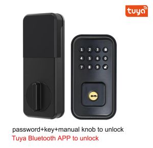 Verrouiller Tuya Bluetooth Smart Lock Remote Controller Mot Mot de passe numérique Electronic Auto Lock pour la sécurité à domicile