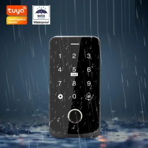 Lock Tuya Smart Door Access Controler IP65 Tarjeta de huella dactilar impermeable IC IC Aplicación NFC Passsword Máquina de control de acceso