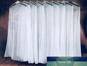 Long 160180200cm Couverture de poussière en tulle doux transparent pour vêtements de mariée robe de mariée robe de mariée Protecteur Mesh Facteur 2717281