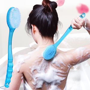 Long Handled Plastic Bath Shower Back Brush Scrubber Skin Cleaning Brushes Body for Bathroom Accessories Cleaning Tool