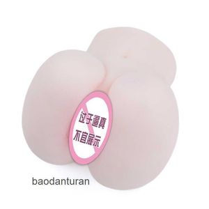 Long Love Half Body Body Solid Doll Yin Hip Molde invertido Big Ass Big Inflable Doll Aplements Sexo Male Sex Products NH0N