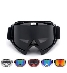 LOONFUNG LF235 lunettes de soleil motocross lunettes de moteur vélo cross lunettes flexibles teintées lunettes UV moto ski verre vintage Ret2263983