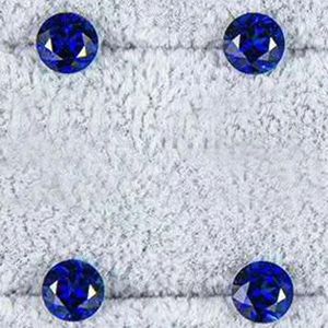 Venta de piedras preciosas sueltas, forma redonda 5A, corte brillante, cultivadas en laboratorio, gemas hidrotermales de color azul profundo, cuentas de piedra para accesorios de joyería DIY