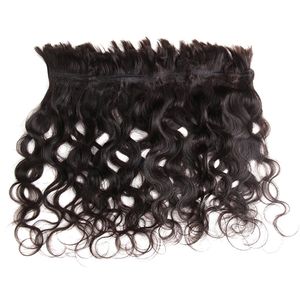 Ola suelta Cabello humano volumen para el cabello trenzado Extensiones de cabello Remy Remy sin peluche Bulk Bundle 1/3 PCS para mujeres negras