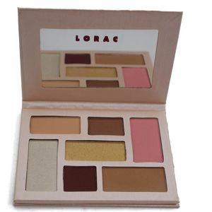 LORAC Edición Limitada Pink Champagne Eye Shadow / Cheek Palette LORAC 7 colores Blush and eyeshadow palette 20pcs / lot